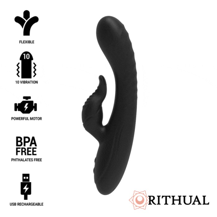 RITHUAL - ANUSARA DOUBLE MOTEUR RECHARGEABLE 2.0 NOIR