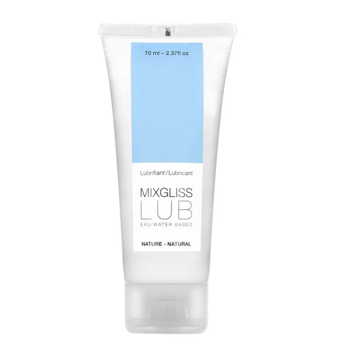 MIXGLISS - LUBRIFIANT NATUREL BASE D'EAU 70 ML