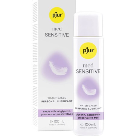 PJUR - MED LUBRIFIANT BASE D'EAU SENSITIVE GLIDE 100 ML