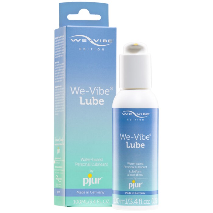 PJUR - WE VIBE LUBRIFIANT  BASE EAU 100 ML