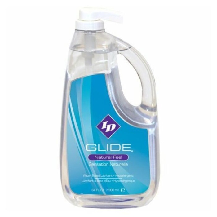 ID GLIDE - LUBRIFIANT À BASE D'EAU + HYPOALLERGÉNIQUE SENSATION NATURELLE 1900 ML