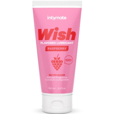 INTIMATELINE INTYMATE - WISH LUBRIFIANT SAVEUR FRAMBOISE 100 ML