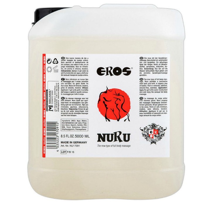 EROS - HUILE DE MASSAGE NURU RICHE EN MINÉRAUX 5000 ML