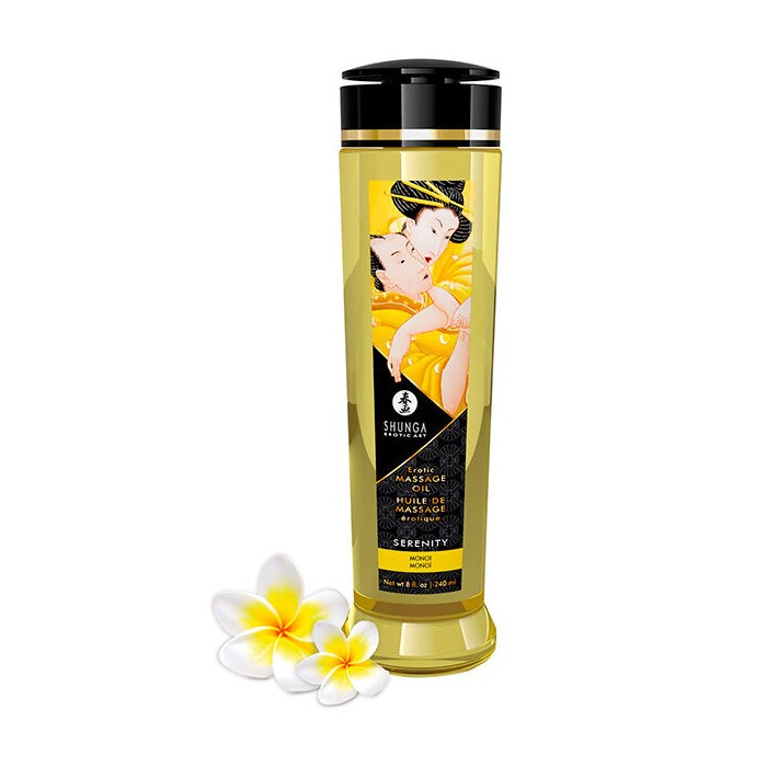 SHUNGA - HUILE DE MASSAGE ÉROTIQUE SÉRÉNITÉ 240 ML