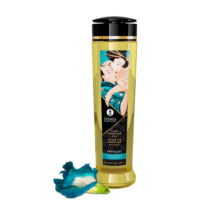 SHUNGA - HUILE DE MASSAGE ÉROTIQUE SENSUELLE 240 ML