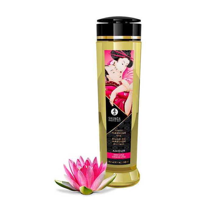 SHUNGA - HUILE DE MASSAGE DAMOUR ÉROTIQUE 240 ML