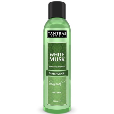 INTIMATELINE - HUILE DAMOUR TANTRAS MUSC BLANC 150 ML