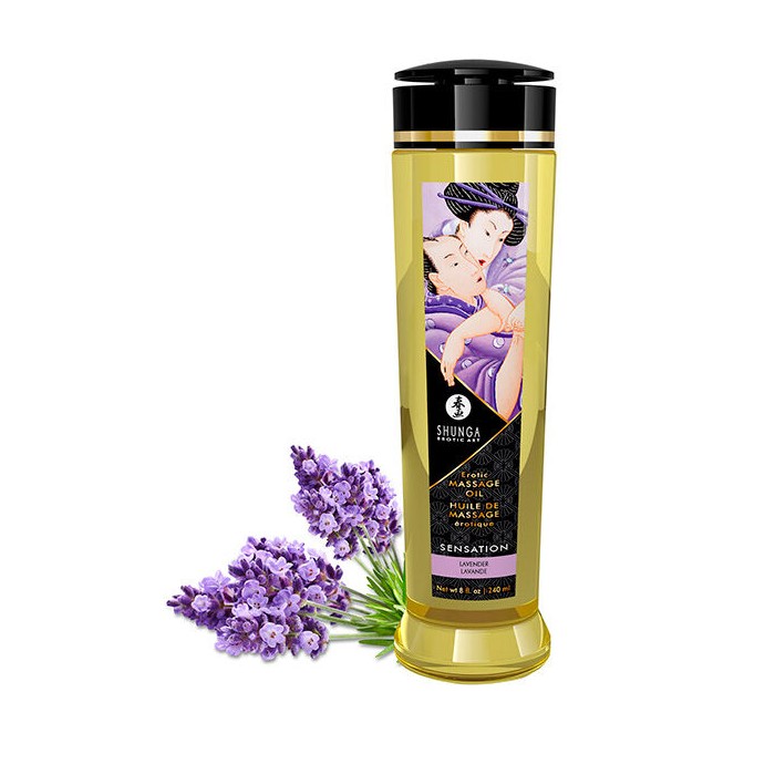 SHUNGA - HUILE DE MASSAGE ÉROTIQUE SENSATION 240 ML