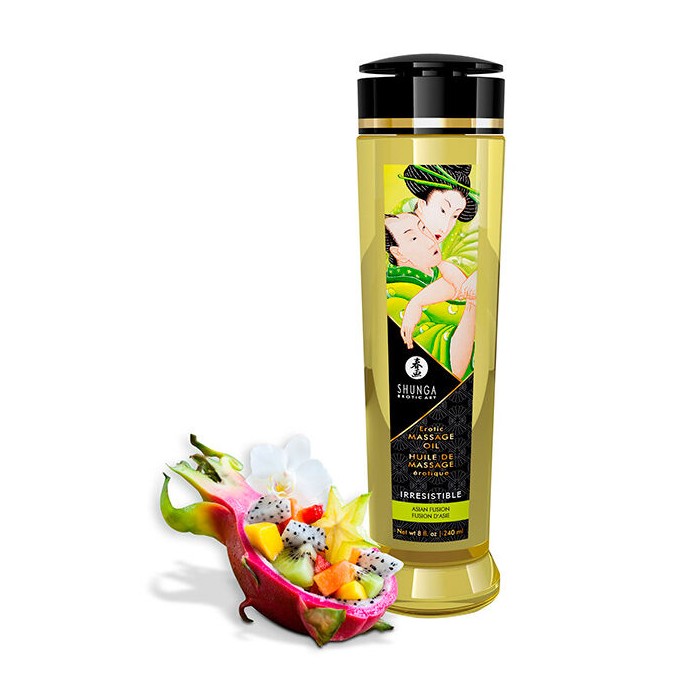 SHUNGA - HUILE DE MASSAGE ÉROTIQUE IRRESISTIBLE 240ML