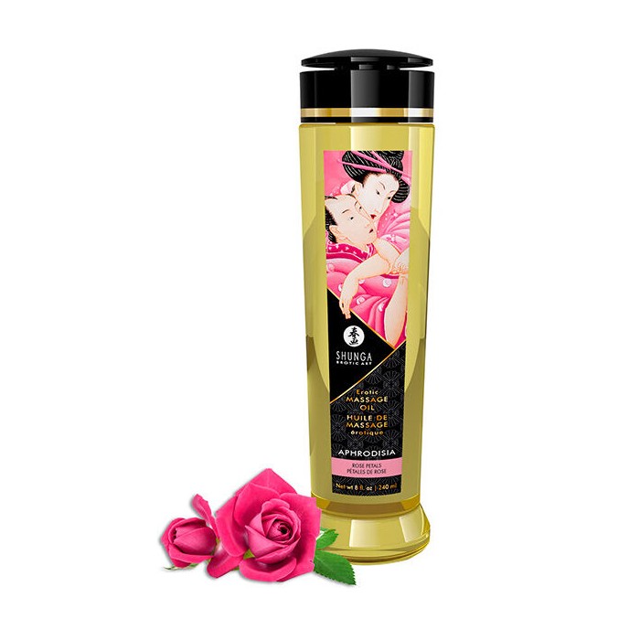 SHUNGA - HUILE DE MASSAGE ÉROTIQUE APHRODISIA 240 ML