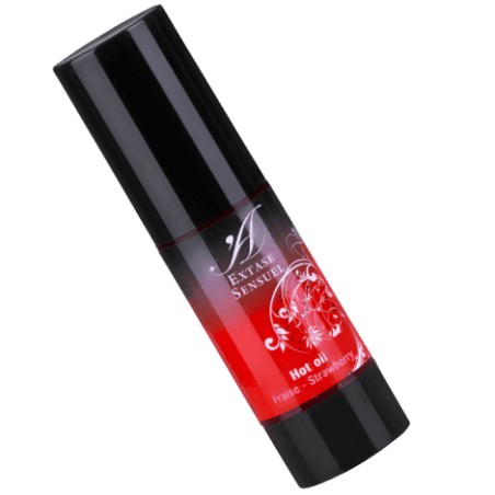 EXTASE SENSUAL - HUILE STIMULANTE CHALEUR FRAISE 30 ML