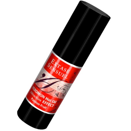 EXTASE SENSUAL - HUILE DE MASSAGE EFFET THERMIQUE AUX PHÉROMONES DE FRUITS DE LA PASSION 30 ML