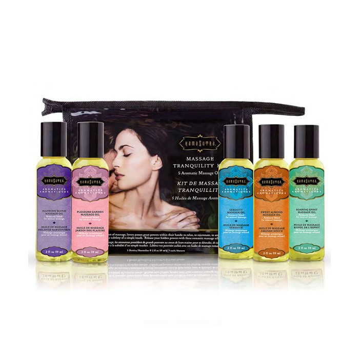 KAMASUTRA - KIT DE MASSAGE TRANQUILISANT