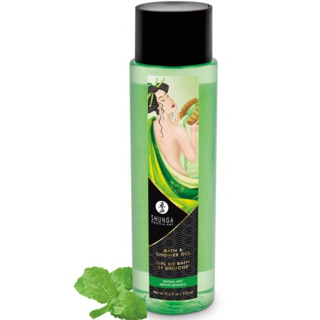 SHUNGA - GEL BAIN & DOUCHE MENTHE SENSUELLE 370 ML