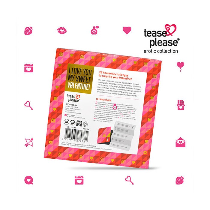 TEASE & PLEASE - CALENDRIER DE AVENT SAINT-VALENTIN