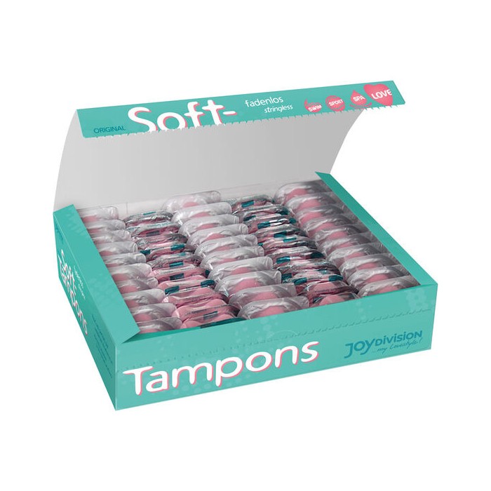 JOYDIVISION SOFT-TAMPONS - ORIGINAL SOFT-TAMPONS MINI X 50 UNITÉS