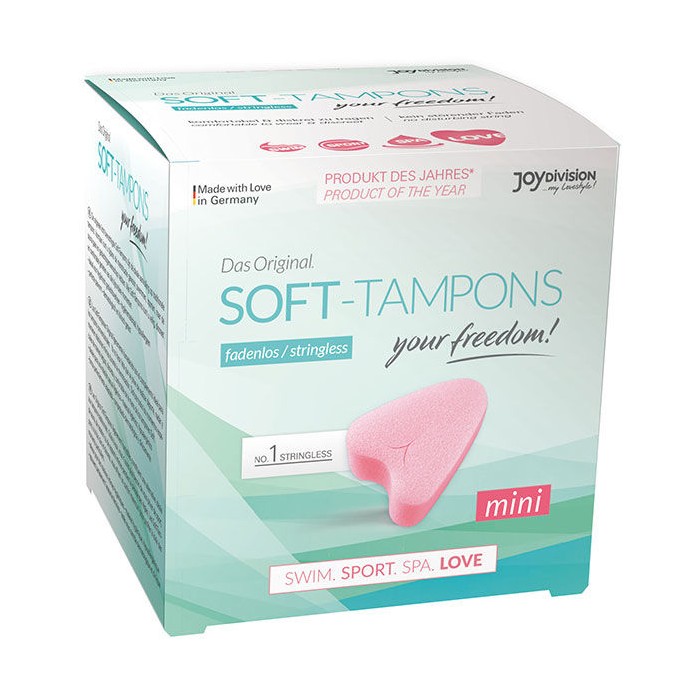 JOYDIVISION SOFT-TAMPONS - ORIGINAL SOFT-TAMPONS MINI 3 UDS