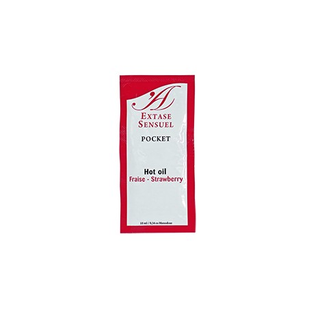 EXTASE SENSUAL - HUILE STIMULANTE DE FRAISE 10 ML