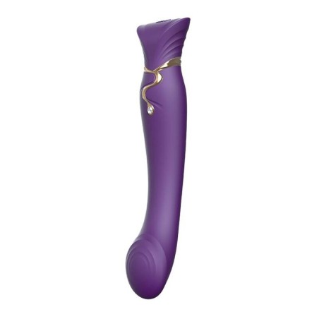 ZALO - ENSEMBLE QUEEN PULSE WAVE CLIT STIM VIOLET 2289