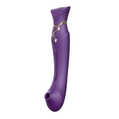 ZALO - ENSEMBLE QUEEN PULSE WAVE CLIT STIM VIOLET 2290