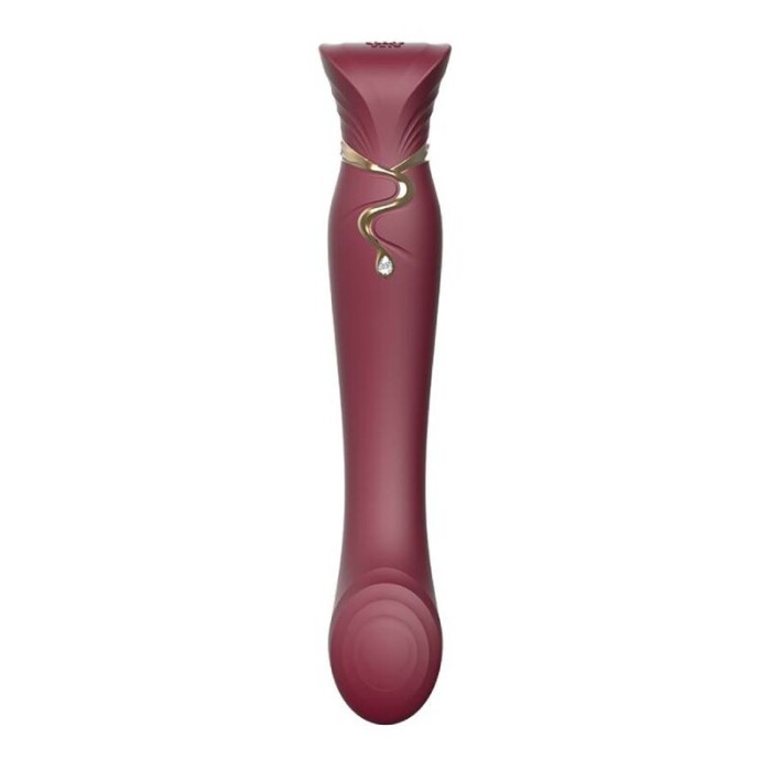 ZALO - QUEEN SET PULSE WAVE CLIT STIM ROUGE 19092