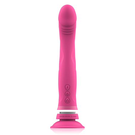 INTENSE - GODE VIBRATEUR EN SILICONE ROSE MICHELANGELO 2298