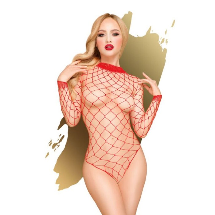 PENTHOUSE - SCANDALOUS TEDDY ROUGE S/M/L