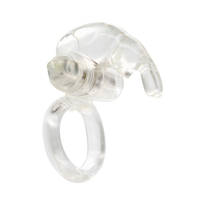 SEVEN CREATIONS - ANNEAU VIBRATEUR EN SILICONE TRANSPARENT