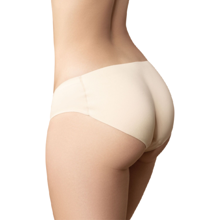 BYE-BRA - CULOTTE BASSE AVEC REMBOURRAGE DES FESSES TAILLE S