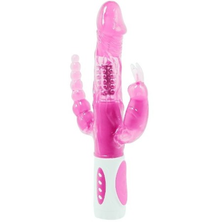 BAILE - PRETTY BUNNY TRIPLE VIBRATEUR ROTATEUR