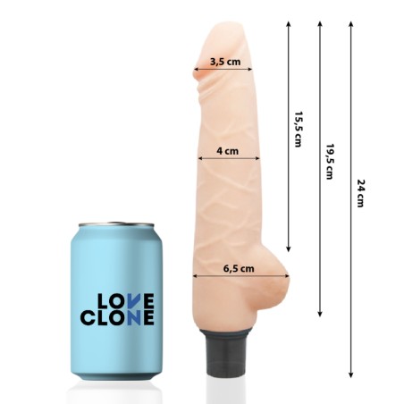 LOVECLONE - VIBRATEUR AUTOLUBRIFIANT HARALD 24CM