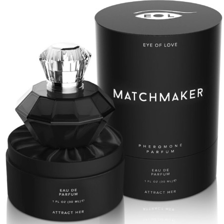 EYE OF LOVE - PARFUM AUX PHÉROMONES MATCHMAKER BLACK DIAMOND ATTRACT HER 30 ML 2504