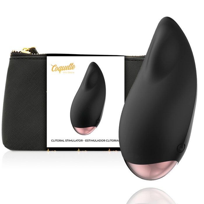 COQUETTE CHIC DESIRE - STIMULATEUR CLITORIAL NOIR / OR