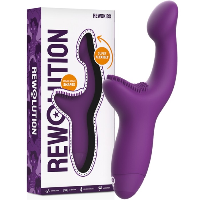 REWOLUTION - REWOKISS VIBRATEUR POINT  STIMULATEUR