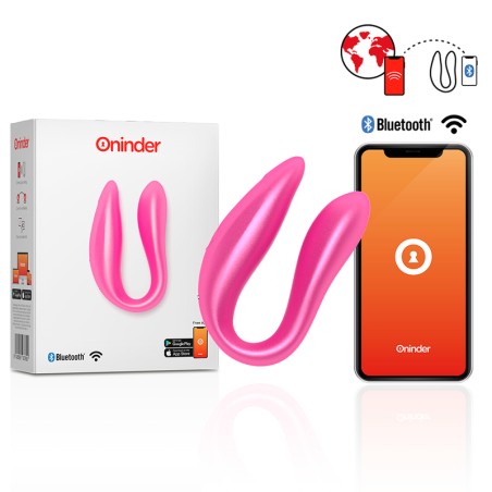 ONINDER - LISBOA G-SPOT & CLITORAL STIMULATEUR ROSE - APPLICATION GRATUITE