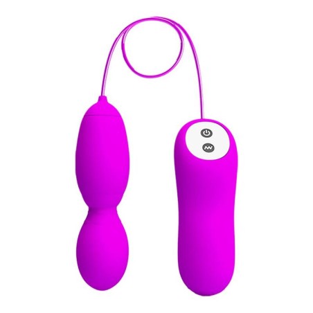 PRETTY LOVE - MASSEUR  ROTATION ET VIBRATION VEGA 12 FONCTIONS FUCHSIA