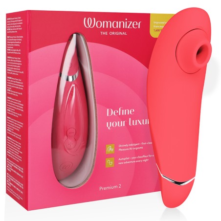 WOMANIZER - STIMULATEUR CLITORAL PREMIUM 2 FRAMBOISE