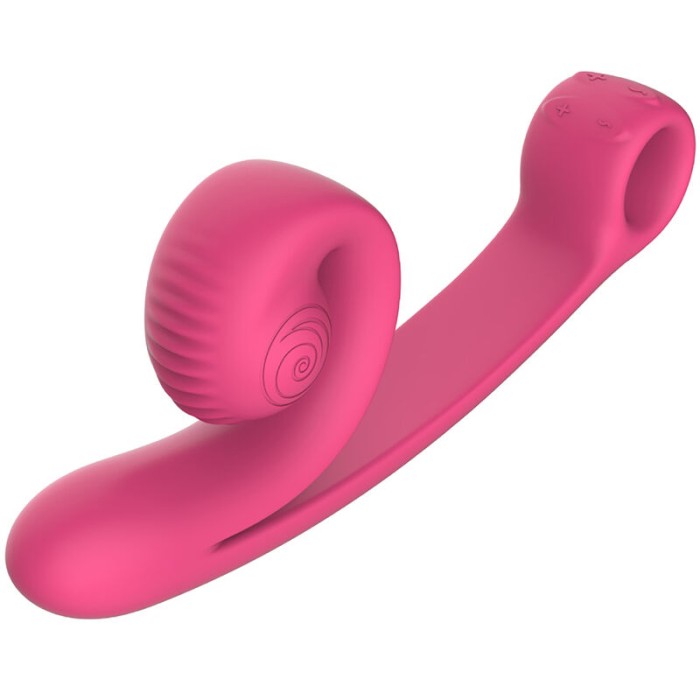 SNAIL VIBE - VIBRATEUR CURVE ROSE