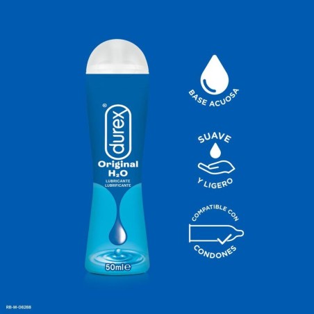 DUREX - LUBRIFIANT H2O NATUREL DUREX PLAY 50 ML 2664