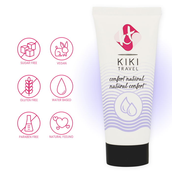 KIKÍ TRAVEL - CONFORT LUBRIFIANT NATUREL 50 ML