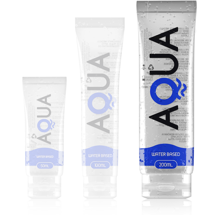 AQUA QUALITY - LUBRICANTE BASE DE AGUA 200 ML