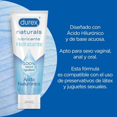 DUREX - LUBRIFIANT HYDRATANT NATUREL 100 ML 2816