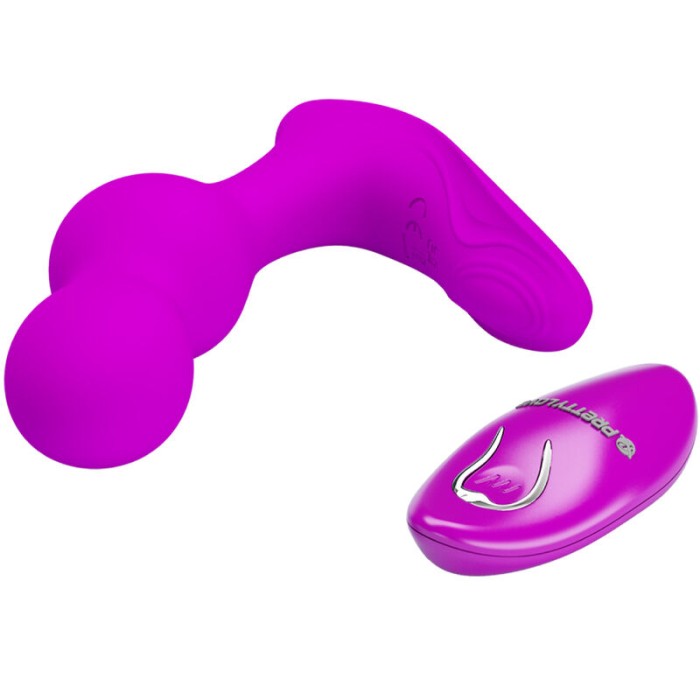 PRETTY LOVE - MASSAGER VIBRATEUR ANAL TERRANCE AVEC TÉLÉCOMMANDE