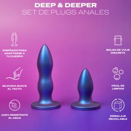 DUREX - TOY SET PLUG ANAL DEEP & DEEPER 2887