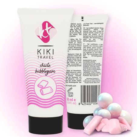 KIKÍ TRAVEL - LUBRIFIANT GOMME FRAISE 50 ML 3103