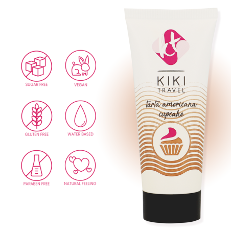 KIKÍ TRAVEL - CUPCAKE LUBRIFIANT 50 ML 3118