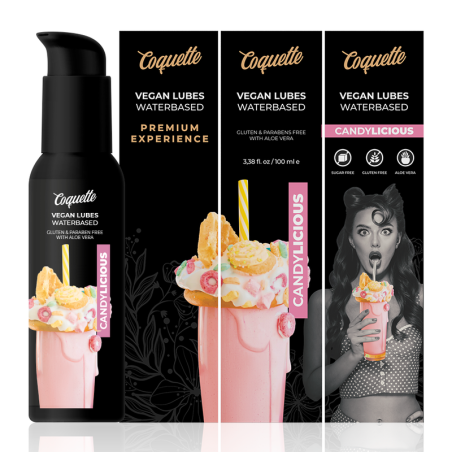 COQUETTE CHIC DESIRE - LUBRIFIANT VÉGAN CANDYLICIOUS PREMIUM EXPERIENCE 100ML 3156