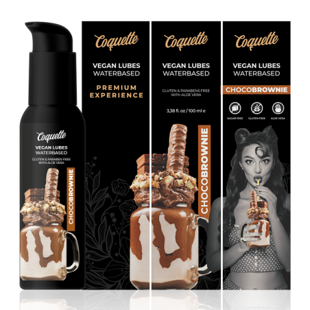 COQUETTE CHIC DESIRE - LUBRIFIANT VÉGÉTALIEN CHOCOBROWNIE PREMIUM EXPERIENCE 100ML 3159