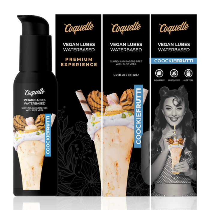 COQUETTE CHIC DESIRE - LUBRIFIANT VEGAN PREMIUM EXPERIENCE COOKIEFRUTTI 100ML