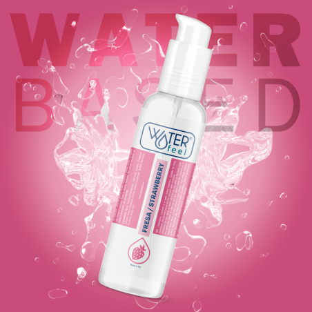 WATERFEEL - LUBRIFIANT À BASE D'EAU DE FRAISE 175 ML 3190